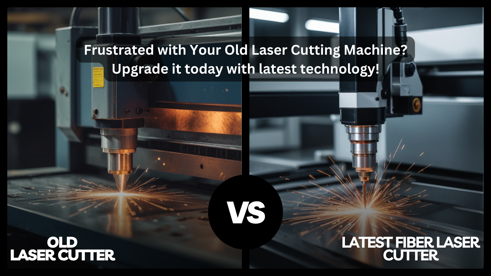 Old vs new laser cutting technology